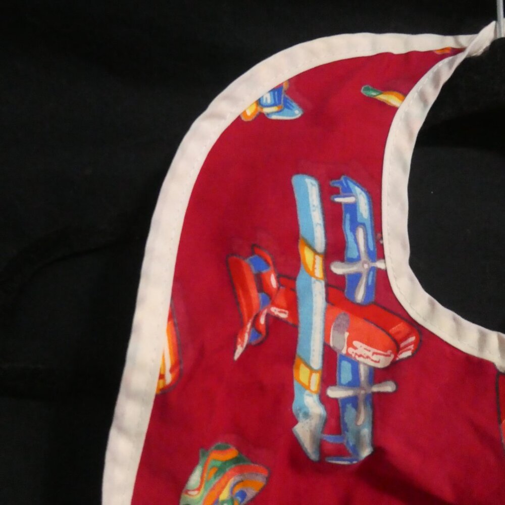 Colorful Baby Bib With Adjustable Snap Button - Picture 3 of 15